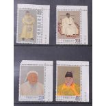 China Republic Stamps, 1956-66, group of mint sets including Emperors, Scott #1355-58, NH and