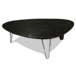 Isamu Noguchi for Herman Miller Rudder coffee table, Model IN-52, circa 1944, having a shaped