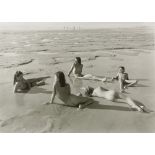 Jock Sturges (American, b. 1947), "2 Alexandras, Jeanne Marie et Gaille; Montalivet, France,"