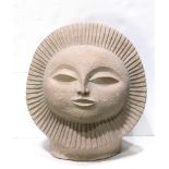 American Production Inc. (American, 20th century), Bright Sun, 168, ceramic sculpture, dated and