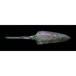 Luristan bronze arrowhead, 1200-800 BC