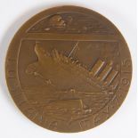 1917 Lusitania medal.