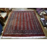Pakistani Bokhara carpet, 9'8'' x 7'7''