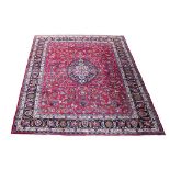 A Persian Tabriz carpet, 12'10" x 9'6"