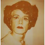 Andy Warhol (American, 1928-1987), Andy in Drag (Facing Forward), polaroid, initialed lower right;