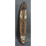 Decorative Gope Board, Giobari Island, Gulf Province, South Coast of Papua New Guinea, probably made