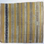 An Indonesian Sumatra Tapis textile, 4' x 3'6''
