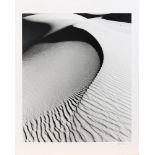 Alan Ross (American, 20th century), "Curved Dune, Death Valley," 2002, gelatin silver print,