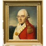 British School (18th/19th century), Portrait of a British General, oil on canvas, relined, unsigned,