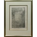 Michael Bowen (American, 1937-2009), Bearded Figure, etching, pencil signed lower right, edition 5/