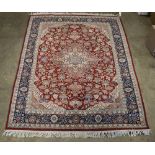 Persian Kashan Carpet, 8'6'' 5'11''