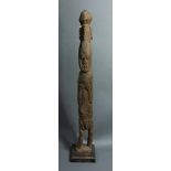 Ancestor figure, Ramu River area, Madang Province, Papua New Guinea, 31"h; Provenance: Richard I.