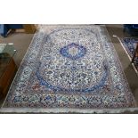 A Persian Nain carpet, 8'2" x 11'6"