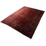 A Persian Sarouk carpet, 8'5" x 11'10"