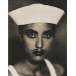 Jose Picayo (American/Cuban, b. 1959), "Gerri - Sailor Woman," 1992-1995, platinum print, signed and