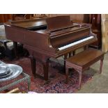 Steinway and Sons Duo Art reproducing baby grand piano circa 1923, serial number 232862, having a