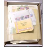 Worldwide Stamp Collections on album pages: various collections of Japan, Laos, AMG, World airmail