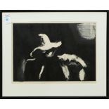 Jill Davenport (American, 20th century), "Anita," lithograph, pencil signed lower right, titled