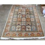 Indo Baktiari carpet, 9'2'' x 6'1''