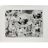 Martin Prekop (American, 20th century), "Glass Vessels," 2002, gelatin silver print, signed lower