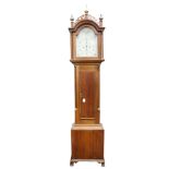 American Federal tall case clock, the face inscribed John Osgood (Haverhill NH 1795-1840) having
