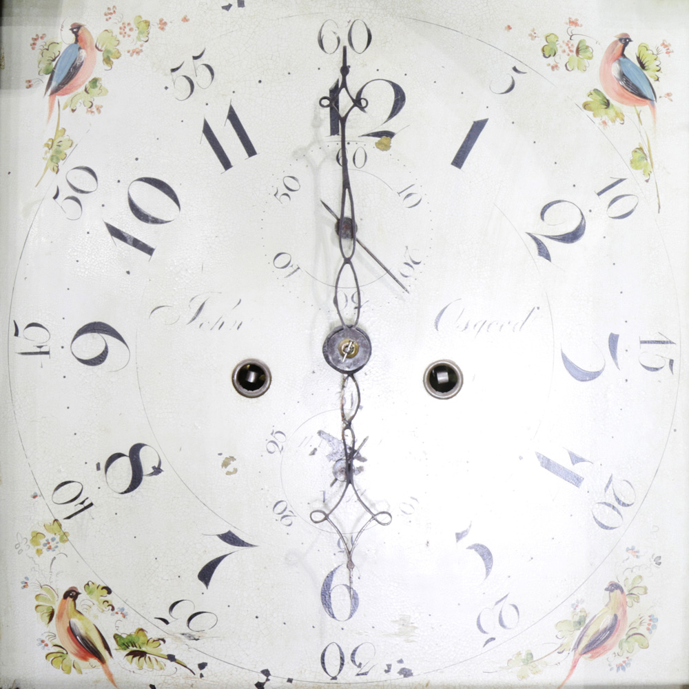 American Federal tall case clock, the face inscribed John Osgood (Haverhill NH 1795-1840) having - Image 4 of 7