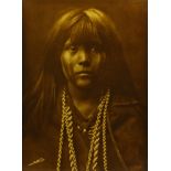 Edward Curtis (American, 1868-1952), "Masa, Mohave Girl" (From the "North American Indian," volume