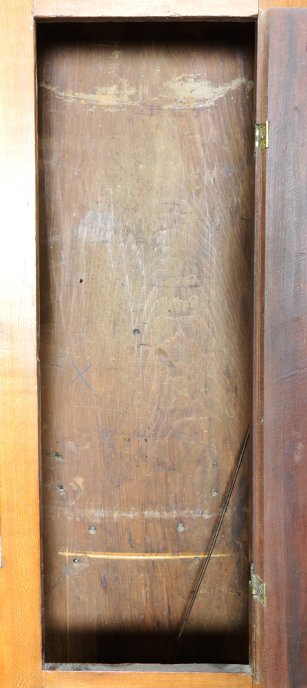 American Federal tall case clock, the face inscribed John Osgood (Haverhill NH 1795-1840) having - Image 3 of 7