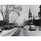 Marion Post Walcott (American, 1910-1990) "Main Street, Brattleboro, VT," 1940, gelatin silver