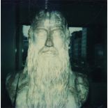 Andy Warhol (American, 1928-1987), Leonardo da Vinci, polaroid, initialed lower right; image: 3.25"h