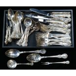 (lot of 67) A Towle Old Master sterling partial flatware service: (12) dinner forks, (12) dessert