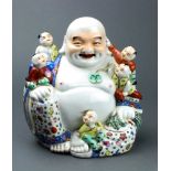 Chinese Mao jisheng Mark Ceramic Buddha