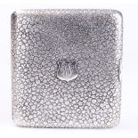 A Russian .875 silver cigarette case