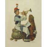 Print, Norman Rockwell, Trumpeter (Sour Note)