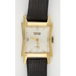 Benrus, 14k yellow gold wristwatch