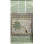 Japanese Hanging Scroll, Vegetable, Kishida