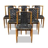 A group of Mid-Century Modern Tomlinson of High Point side chairs