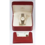 Omega Constellation two-tone wristwatch REF: 396.120