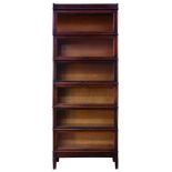 A stackable barrister bookcase