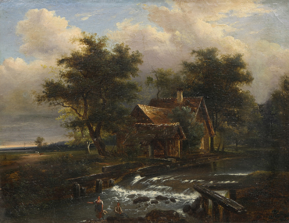 Painting, Attributed to Adriaen van de Velde