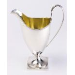 A George III sterling creamer