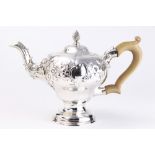 A George III sterling coffee pot