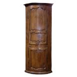 A French Provincial corner cabinet