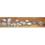 (group ) A group Chinese Canton Famillie-rose dinner set