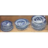 (Group) A Group of Chinese Export blue and White Dishes