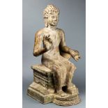 A Cast Bronze Burmese sculpture