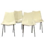 A group of Paul McCobb for St. John Oragami chairs