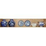 (Lot of 9) A group of Chinese Ceramic Wares