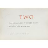 Complete Lithographic Portoflio, Arnold Belkin