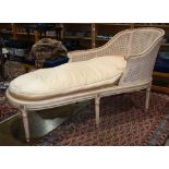 Louis XVI style chaise lounge